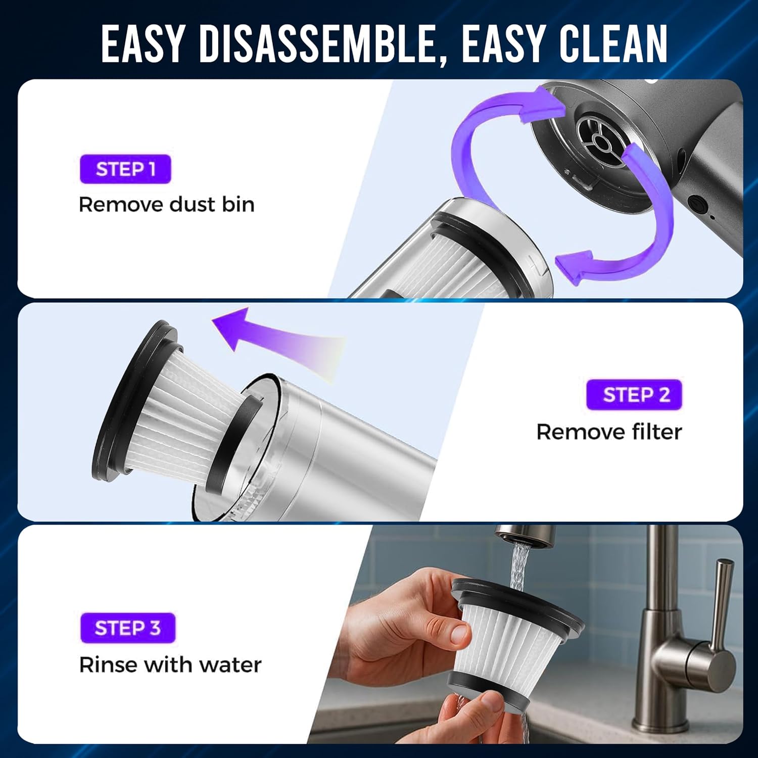 3 in One Vacuum Cleaner