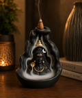 Reverse Smoke Adiyogi Incense Holder (with 10 cones)